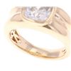 Image 9 : 2.43ct Elegant VS2 Diamond & 18k Yellow Gold Ring