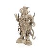 Image 14 : C. 1800- Feng Shui Wei Gilt Tuo Skanda Bronze