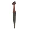 Image 1 : 19th C. Tlingit Copper Dagger w/ Bear Pommel