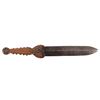 Image 9 : 19th C. Blackfoot Beaver Back Rasp Dag Knife