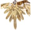 Image 8 : 18k Yellow Gold Topaz Italian Bird Brooch c. 1950