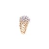 Image 8 : 2.77ct Cluster Diamond & 14k Yellow Gold Ring