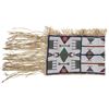 Image 12 : Ca. 1870- Sioux Beaded Buffalo Hide Saddle Bags