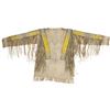 Image 3 : C. 1860 Hidatsa Quilled War Shirt -Ann Strange Owl