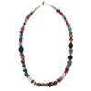 Image 1 : Navajo Singer Sterling Silver Multi Stone Necklace