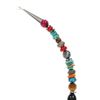 Image 4 : Navajo Singer Sterling Silver Multi Stone Necklace