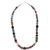 Image 6 : Navajo Singer Sterling Silver Multi Stone Necklace