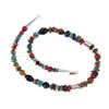 Image 9 : Navajo Singer Sterling Silver Multi Stone Necklace