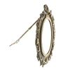 Image 8 : 19th C. Victorian Brass Easel Gilt Framed Mirror