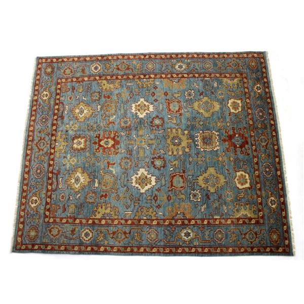 Persian Tabriz Hand Knotted Woven Wool Area Rug