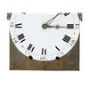 Image 2 : 18th C. Brass & Porcelain Hook & Spike Wall Clock