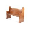 Image 8 : Quarter-sawn Gothic Revival Oak Pew / Hall Bench