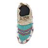 Image 11 : Ca. 1880's Sioux Beaded Buffalo Hide Moccasins