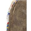 Image 18 : Ca. 1880's Sioux Beaded Buffalo Hide Moccasins