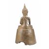 Image 10 : Seated Laos Meditation Buddha Statue 18th-19th C.