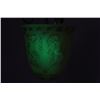 Image 19 : Large Uranium Glass Hanging Light 19th Century