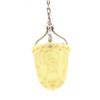 Image 3 : Large Uranium Glass Hanging Light 19th Century