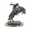 Image 1 : Bronco Buster Bronze Statue By Frederic Remington