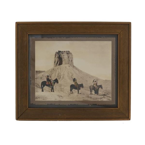 Charles H. Carpenter "On The Trail" Silver Gelatin