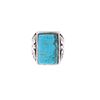 Image 3 : 1950's Thunderbird Old Pawn Navajo Turquoise Ring