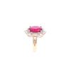 Image 8 : 10.76ct Ruby Diamond & 14k Yellow Gold Ring