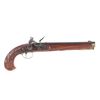 Image 1 : Custom Engraved .44 Cal Flintlock Kentucky Pistol