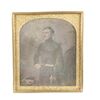 Image 3 : Daguerreotype Photos of Men In Uniform Mid 1800s