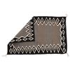 Image 2 : Navajo Saddle Blanket Hand Woven Rug c. 1940's