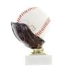 Image 10 : 1962 Allstar Baseball Game Signed Baseball & Stand