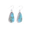 Image 2 : Navajo J. Begay Sterling Silver Turquoise Earrings