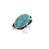 Image 1 : Navajo B Begay Tsosie Cripple Creek Turquoise Ring
