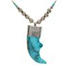 Image 7 : Navajo Multistone Turquoise Claw Necklace's