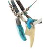 Image 9 : Navajo Multistone Turquoise Claw Necklace's