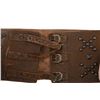 Image 2 : Thick Studded Leather Blacksmith Belt c. 1900-10