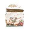 Image 10 : Hand Painted Capodimonte Trinket Box Mid 1800s