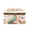 Image 3 : Hand Painted Capodimonte Trinket Box Mid 1800s