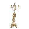 Image 14 : 19th C. Louis XVI Style Gilt & Bronze Candelabra