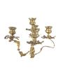 Image 7 : 19th C. Louis XVI Style Gilt & Bronze Candelabra