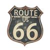 Image 2 : Wooden Route 66 & Tin Advertisement Signs