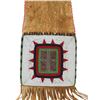 Image 10 : Ca. 1890- Cheyenne Four Tab Beaded Pipe Bag