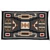 Image 2 : Navajo Toadlena Two Grey Hills Trading Rug c. 1980