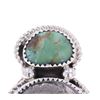 Image 3 : Navajo Herbert Tsosie Nickel & Turquoise Ring