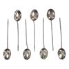 Image 7 : English, Dutch & US Made Sterling Spoons (11)