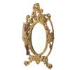 Image 11 : 19th C. Victorian Floral Fairy Easel Gilt Mirror