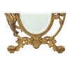 Image 4 : 19th C. Victorian Floral Fairy Easel Gilt Mirror