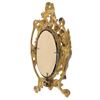 Image 8 : 19th C. Victorian Floral Fairy Easel Gilt Mirror