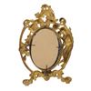 Image 9 : 19th C. Victorian Floral Fairy Easel Gilt Mirror