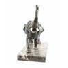 Image 18 : R. Berg Bronze Elephant Sculpture On Marble Base