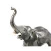 Image 21 : R. Berg Bronze Elephant Sculpture On Marble Base