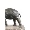 Image 2 : R. Berg Bronze Elephant Sculpture On Marble Base